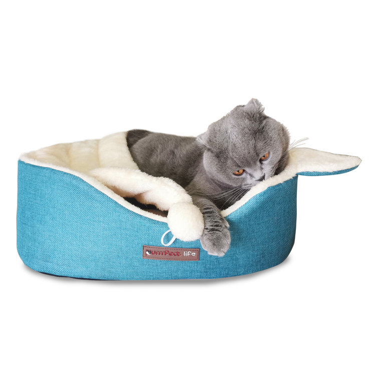 Hooded dog beds for small dogs discount